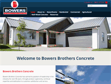 Tablet Screenshot of bowersbrothers.co.nz